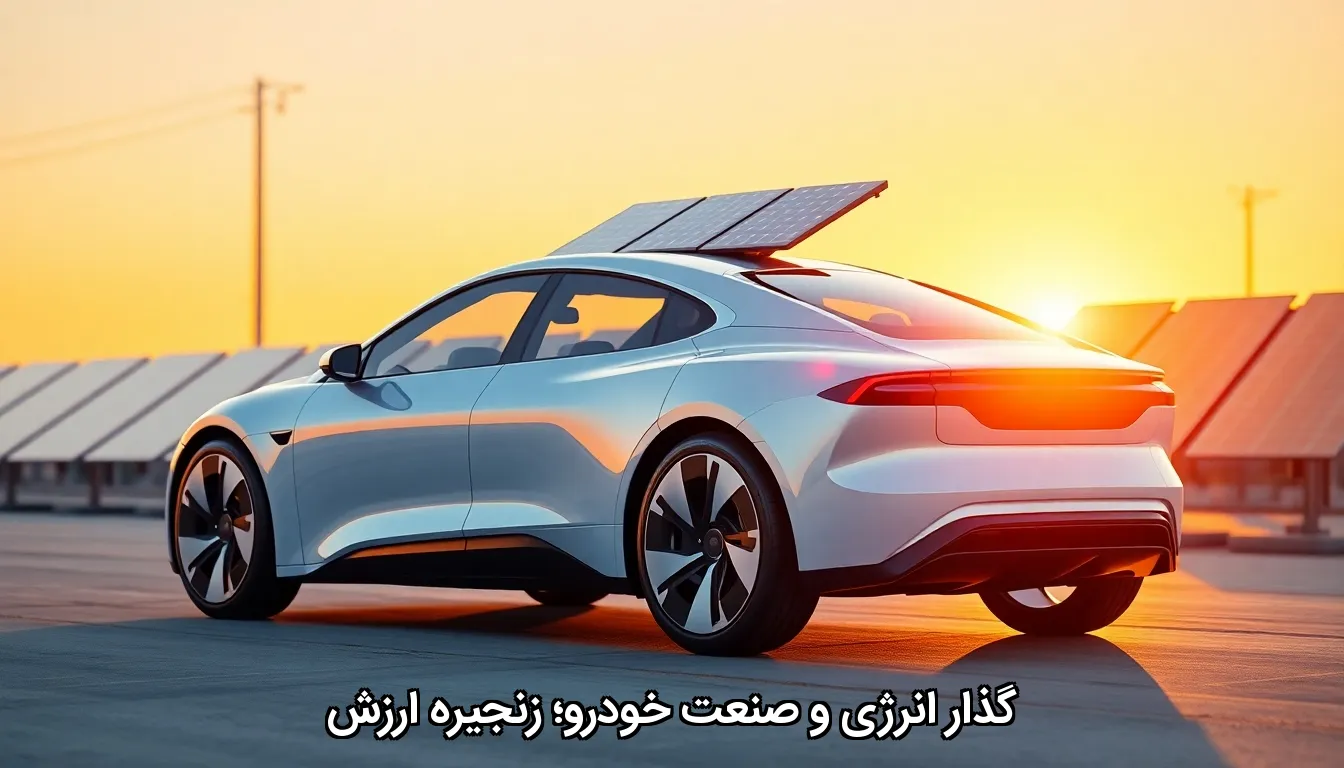 گذار انرژی و صنعت خودرو؛ زنجیره ارزش