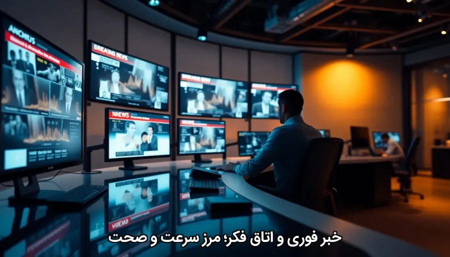 خبر فوری و اتاق فکر؛ مرز سرعت و صحت