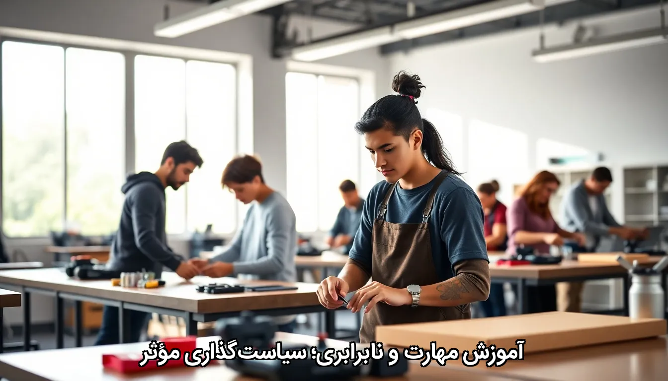 آموزش مهارت و نابرابری؛ سیاست‌گذاری موثر