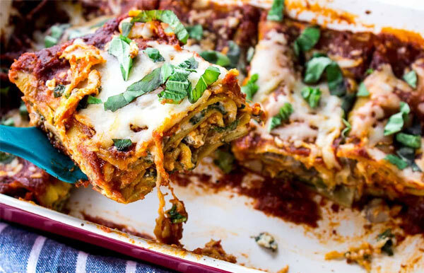 روش تهیه لازانیای ریحان و بادمجان با سس مخصوص