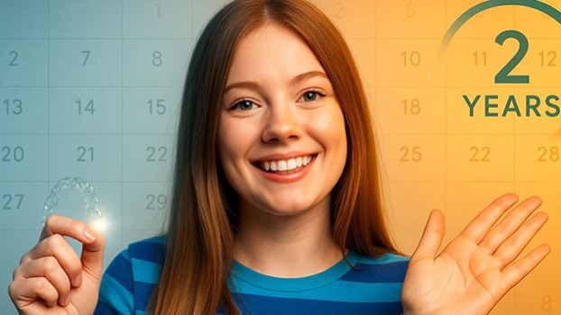 ارتودنسی شفاف چند سال طول می‌کشد؟