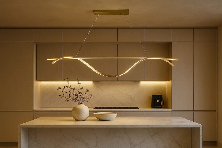 لوستر مدرن آشپزخانه