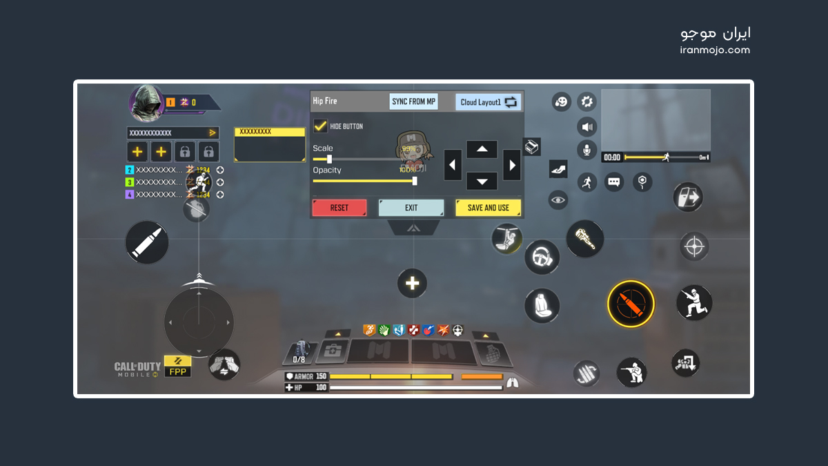 چگونه در کالاف دکمه تیر را ثابت نگه داریم؟ راهنمای کامل و کاربردی جلوگیری از جا به جایی ناخواسته با قفل HUD