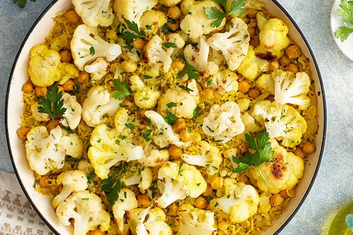 گل کلم پلو ؛ انتخاب خاص برای سفره های زمستانی