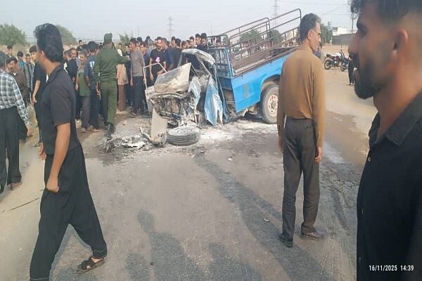 ۵ کشته در تصادف مرگبار جاده فرعی شهرک حمزه به دزفول ۵ کشته در تصادف مرگبار جاده فرعی شهرک حمزه به دزفول