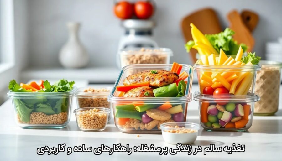 تغذیه سالم در زندگی پرمشغله؛ راهکارهای ساده و کاربردی