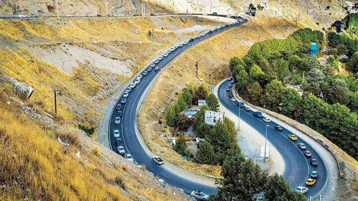 تردد در محور هراز فردا و پس‌فردا ممنوع است