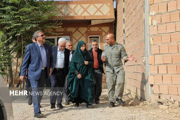 رییس سازمان محیط زیست از پارک حیات‌وحش پردیسان بجنورد بازدید کرد