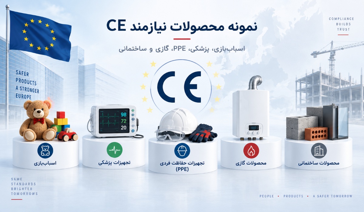 چه محصولاتی به اخذ گواهینامه CE نیاز دارند؟ اخذ گواهینامه CE