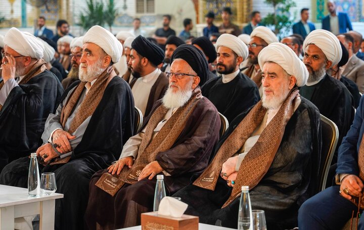 حرم امیرالمومنین(ع) میزبان رویداد «هزاره حوزه علمیه»+تصاویر حرم امیرالمومنین(ع) میزبان رویداد «هزاره حوزه علمیه»+تصاویر